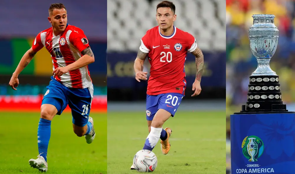 No te pierdas el partido de Paraguay vs. Chile que buscará su pase a la siguiente etapa del torneo. Foto: composición/EFE