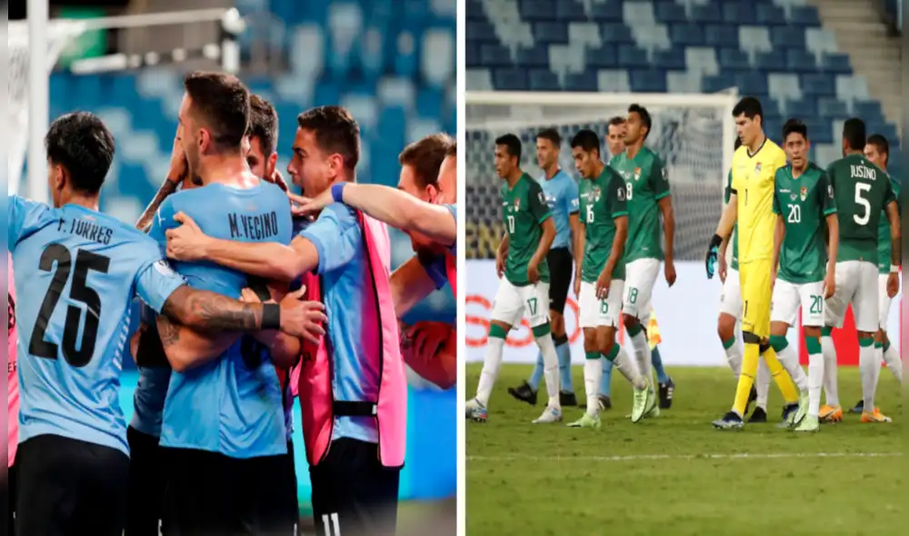 Bolivia y Uruguay se ven las caras por la jornada 4 de la Copa América. Foto: EFE Bolivia y Uruguay se ven las caras por la jornada 4 de la Copa América. Foto: EFE