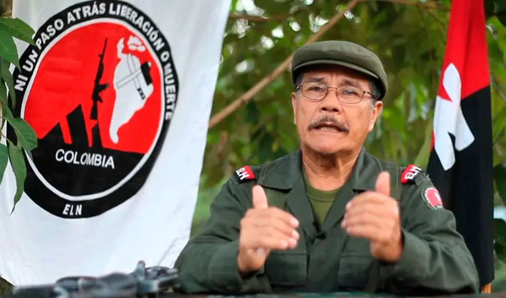 Nicolás Rodríguez Bautista, alias 'Gabino', el comandante del ELN. Foto: EFE