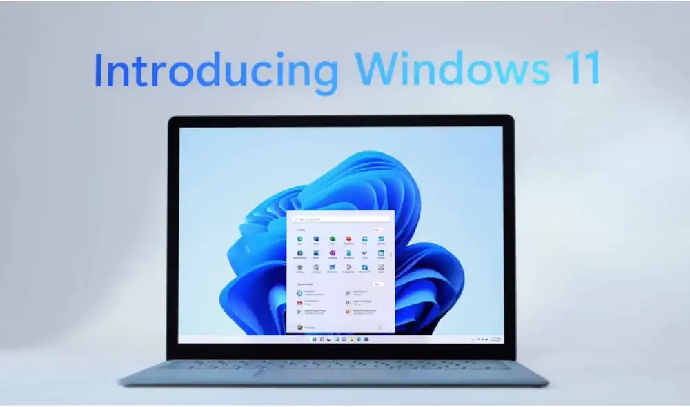 Windows 11 confirmado. En los primeros minutos de su evento programado para este 24 de junio, Microsoft mostró las nuevas características de su sistema operativo. Foto: Microsoft