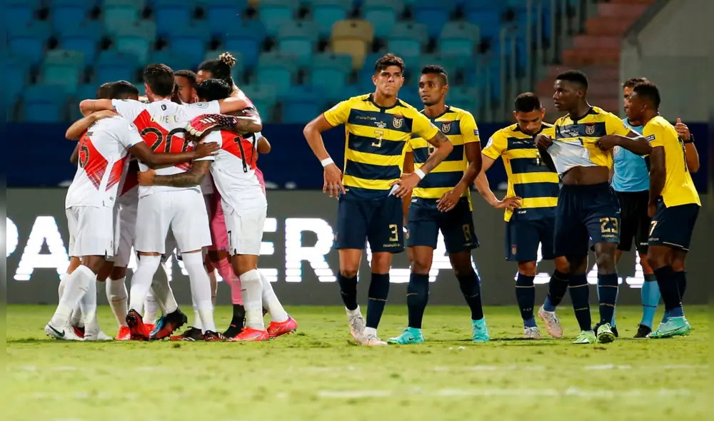 Ecuador se enfrenta a Brasil este domingo 27 tras empate con Perú que lo pone al límite. Foto: EFE Ecuador se enfrenta a Brasil este domingo 27 tras empate con Perú que lo pone al límite. Foto: EFE
