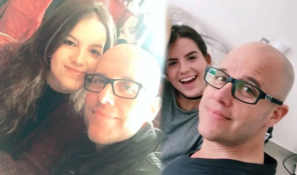 Gian Marco orgulloso de su hija. Foto: Nicole Zignago/Facebook