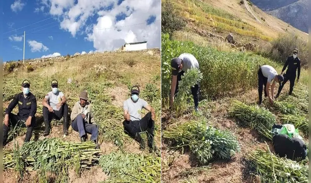 Anciano agradeció apoyo de los agentes policiales. Foto: Facebook