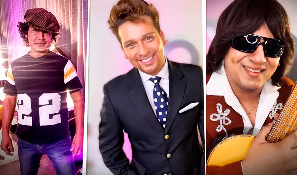El imitador peruano de José Feliciano se convirtió en el primer finalista de Yo soy Chile, seguido por ‘Luis Miguel’ y ‘Brian Johnson’. Foto: Composición LR