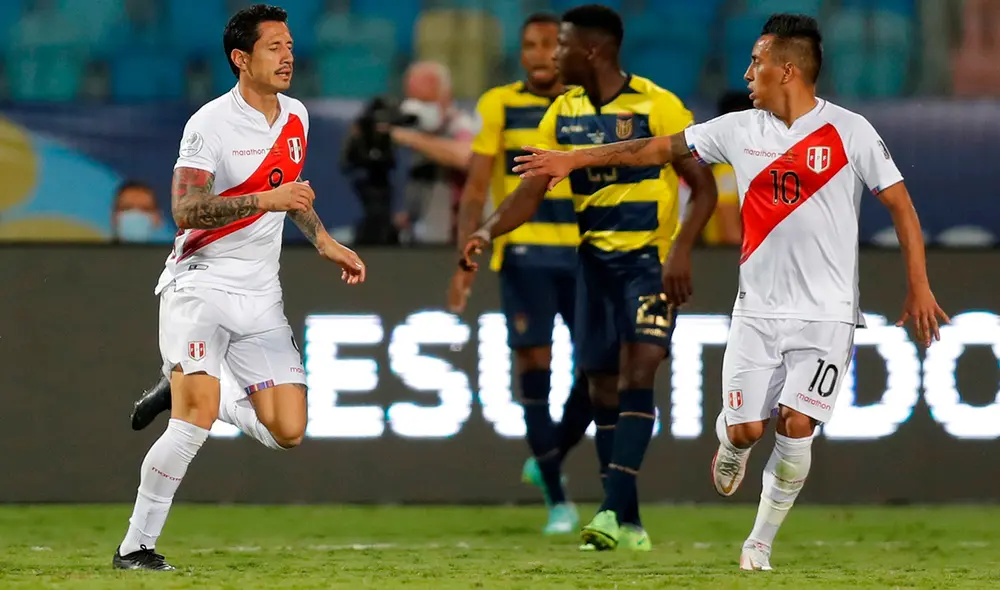 De la mano de Gianluca Lapadula, Perú continúa en carrera en la Copa América. Foto: difusión De la mano de Gianluca Lapadula, Perú continúa en carrera en la Copa América. Foto: difusión