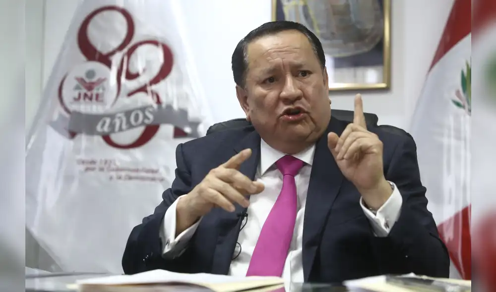 Arce fue suspendido de sus funciones en el pleno del JNE. Foto: La República