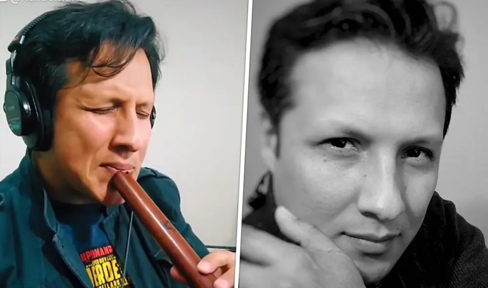 Omar Salgado, quenista profesional, egresado de la Escuela Superior Nacional de Folklore José María Arguedas. Foto: Omar Salgado/ Instagram