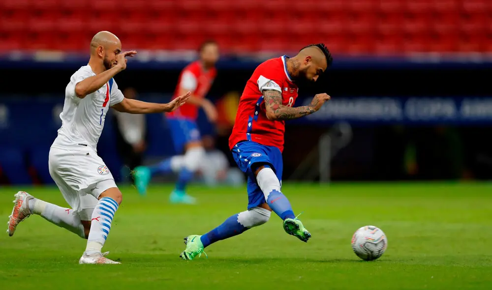 Chile ya está clasificado a la siguiente ronda. Foto: EFE Chile ya está clasificado a la siguiente ronda. Foto: EFE