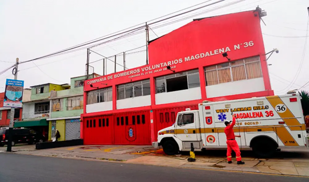 Compañía de Bomberos necesita ser trasladada a otro lugar. Foto: difusión Compañía de Bomberos necesita ser trasladada a otro lugar. Foto: difusión