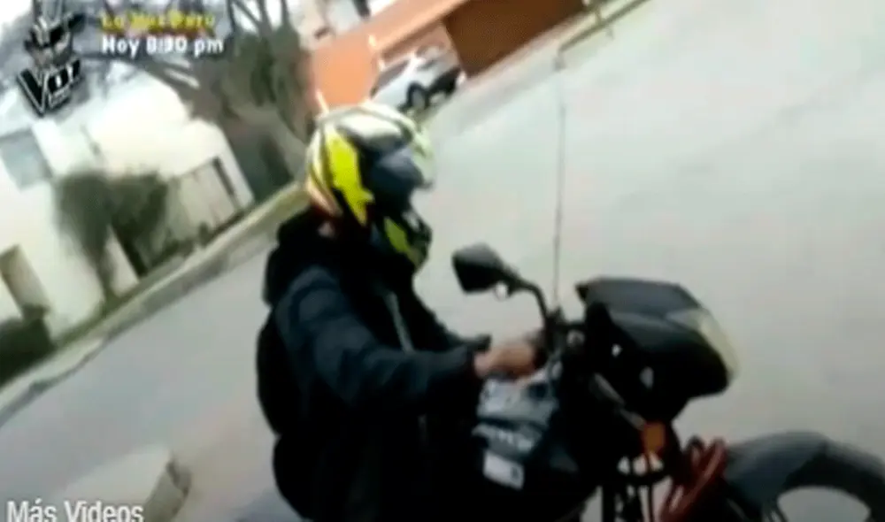 Veterinario pide apoyo para recuperar su moto. Foto: captura / Latina