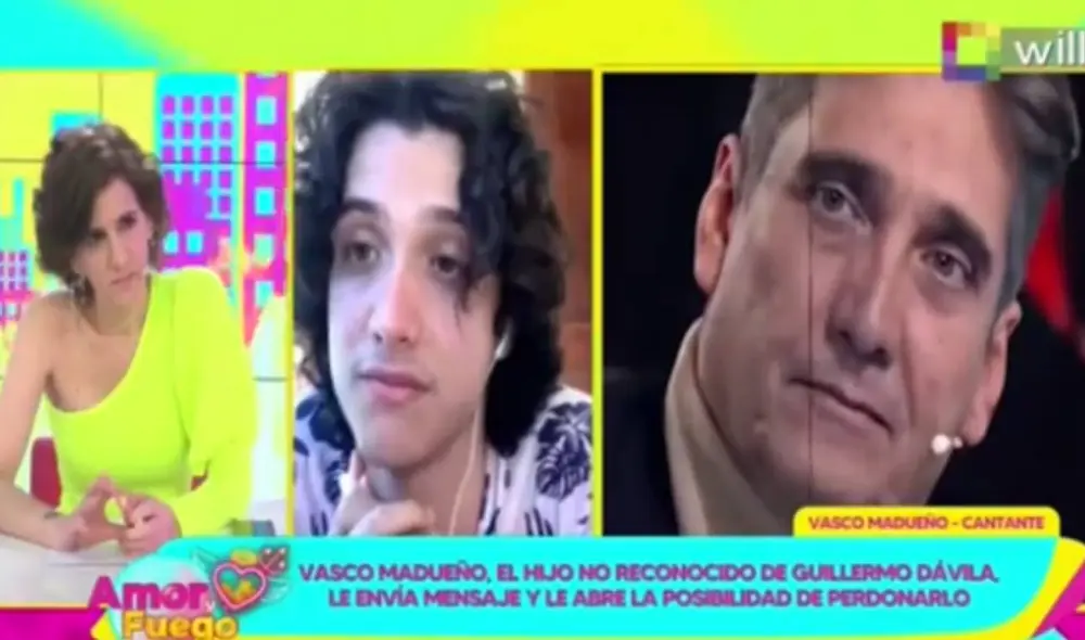 Vasco Madueño quiere limar asperezas con Guillermo Dávila. Foto: captura de Willax