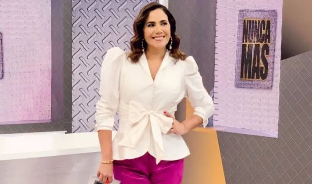 Nunca más llegó a las pantallas de ATV el 2011. Foto: Andrea Llosa/ instagram.