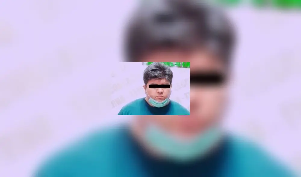 El intervenido y la droga fueron puestos a disposición del Área Antidrogas de Trujillo. Foto: PNP El intervenido y la droga fueron puestos a disposición del Área Antidrogas de Trujillo. Foto: PNP