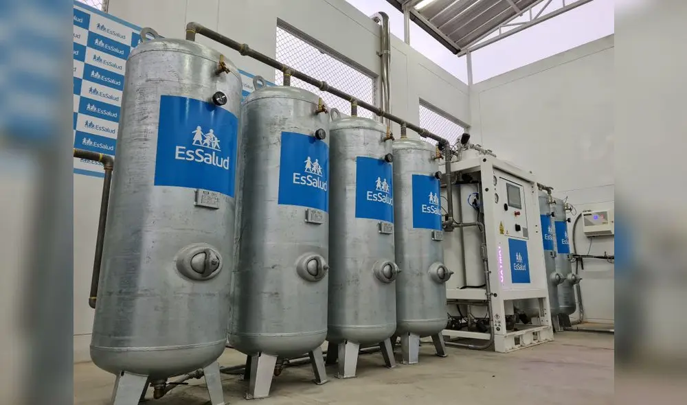 Se logrará abastecer de oxígeno hasta 240 balones al día. Foto: EsSalud