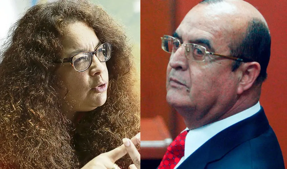 Silvana Vargas y Vladimiro Montesinos. Foto: composición/GLR