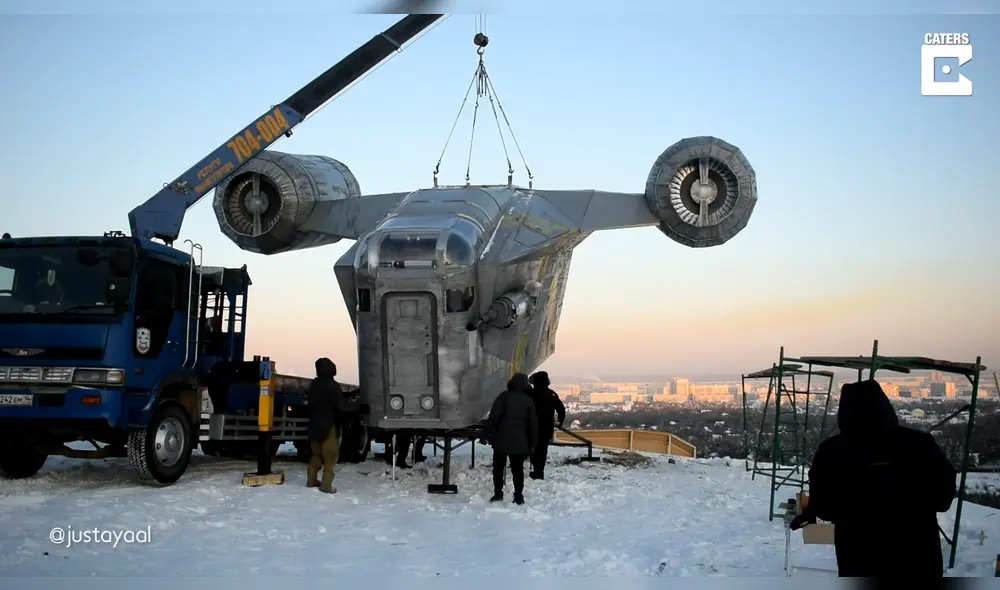 Fue durante el confinamiento que un joven llamado Ayaal Fedorov y cinco de sus amigos unieron fuerzas para realizar esta réplica. Foto: captura de YouTube