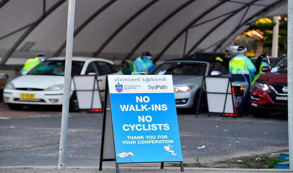 Australia recomienda solo salir por razones de mayor significancia. Foto: EFE