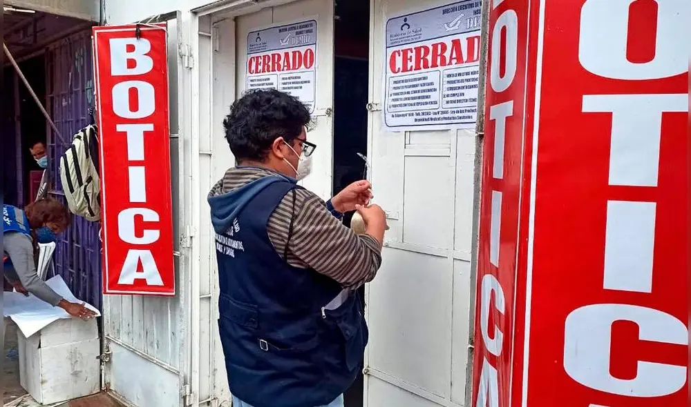 Locales intervenidos se ubicaban a lo largo de la avenida El Dorado. Foto: Geresa Lambayeque