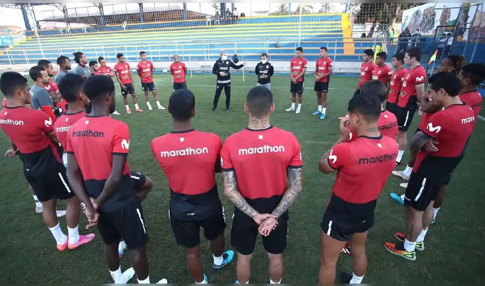 La selección peruana se encuentra entrenando en Brasilia. Foto: Twitter/Selección peruana