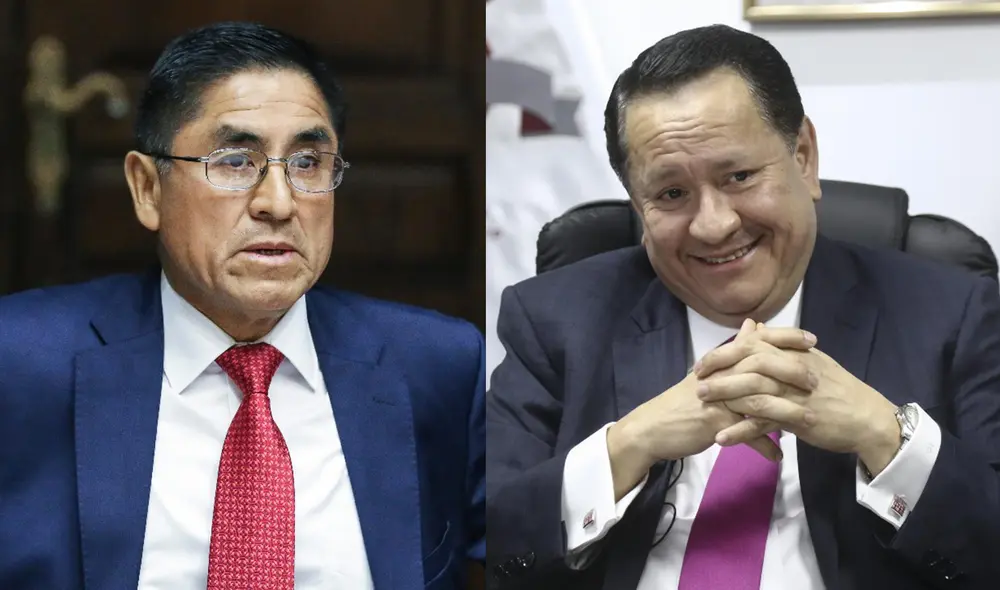 La República reveló en el año 2018 una conversación entre Luis Arce Córdova y el ex juez supremo César Hinostroza. Foto: composición/GLR