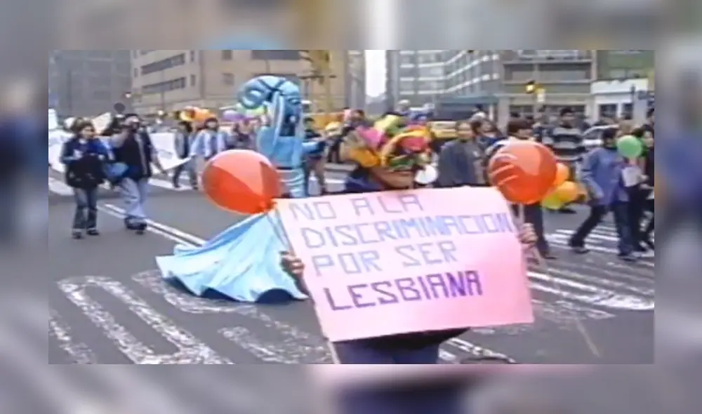 La primera marcha de la comunidad LGTBI se denominó "Primer corso gay". Foto: captura/difusión La primera marcha de la comunidad LGTBI se denominó "Primer corso gay". Foto: captura/difusión