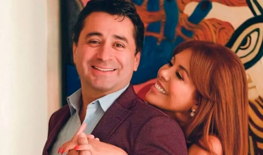 Magaly Medina y Alfredo Zambrano se casaron el 9 de diciembre del 2019. Foto: difusión