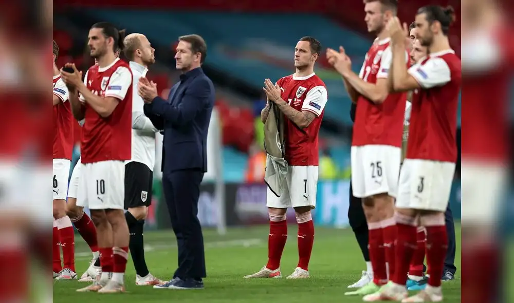 Austria no pudo clasificar en su primera ronda de eliminatoria de la Eurocopa. Foto: EFE/Catherine Ivill Austria no pudo clasificar en su primera ronda de eliminatoria de la Eurocopa. Foto: EFE/Catherine Ivill