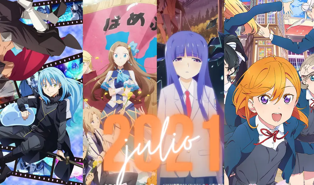 Conoce los estrenos anime más esperados para el mes de julio. Foto: composición Conoce los estrenos anime más esperados para el mes de julio. Foto: composición