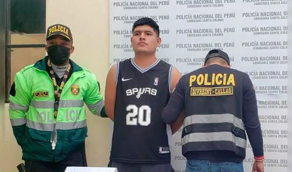 Fue puesto a disposición de la Depincri Callao. Foto: PNP Fue puesto a disposición de la Depincri Callao. Foto: PNP