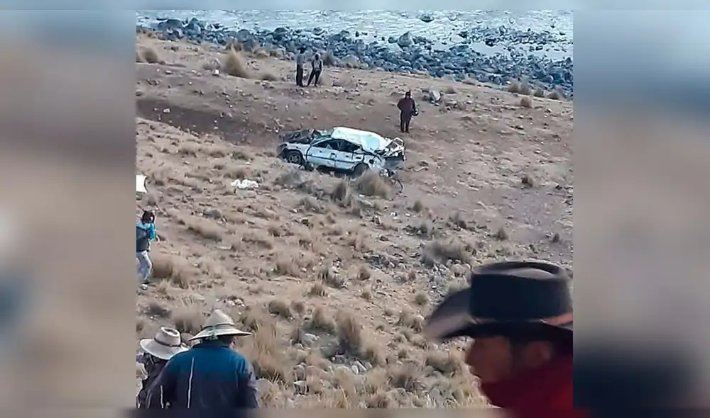 Cusco. Hasta el lugar del siniestro llegaron agentes de la Policía y pobladores de Anansaya. Foto: PNP