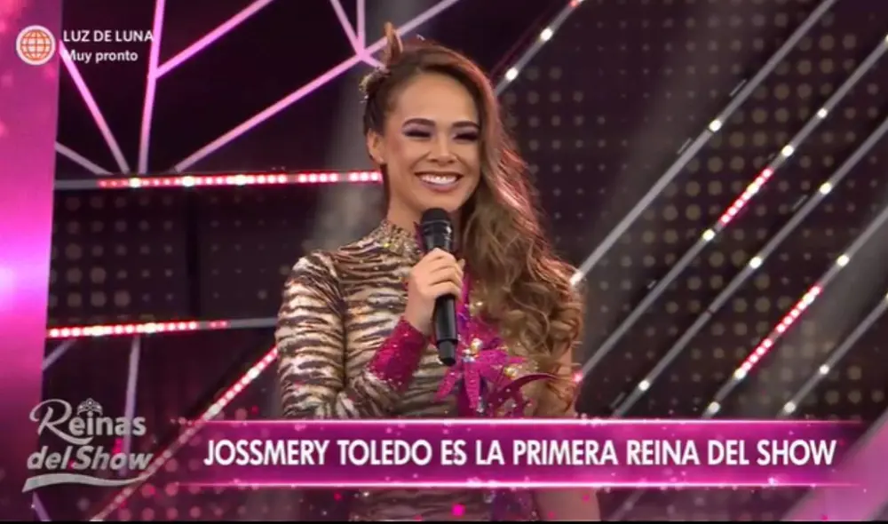 Jossmery Toledo sorprendió con su presentación en el programa. Foto: captura de América TV