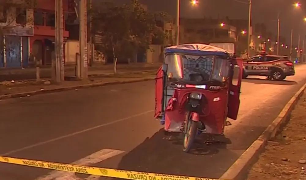La víctima recibió 4 impactos de bala cuando trataba de huir de sus atacantes. Foto: captura América Televisión