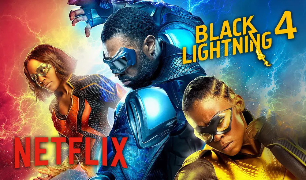 La serie Black Lightning 4 será protagonizada por Cress Williams. Foto: composición / Netflix
