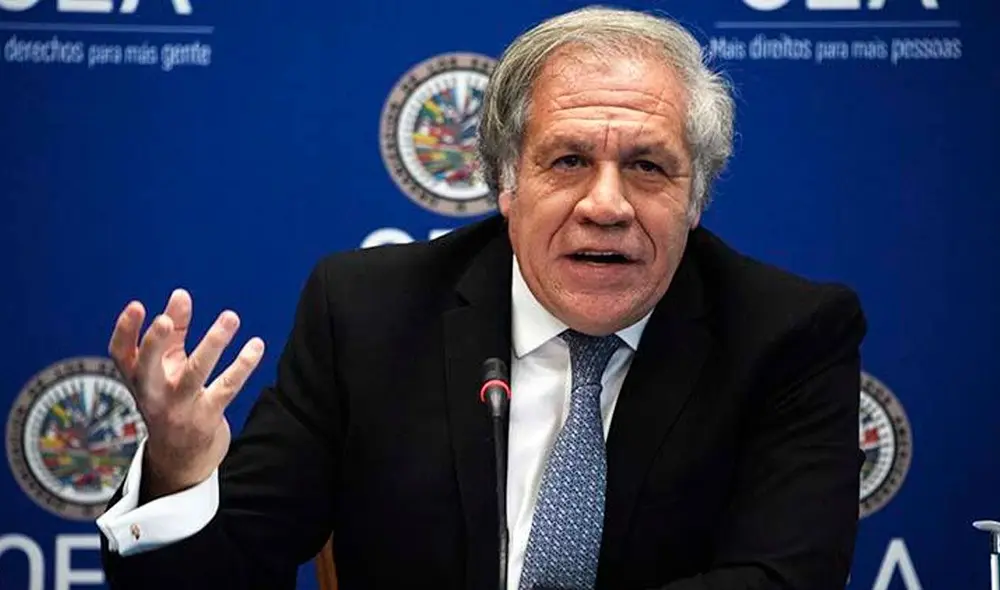 En el documento piden una reunión de manera presencial con Almagro en Estados Unidos. Foto: AFP