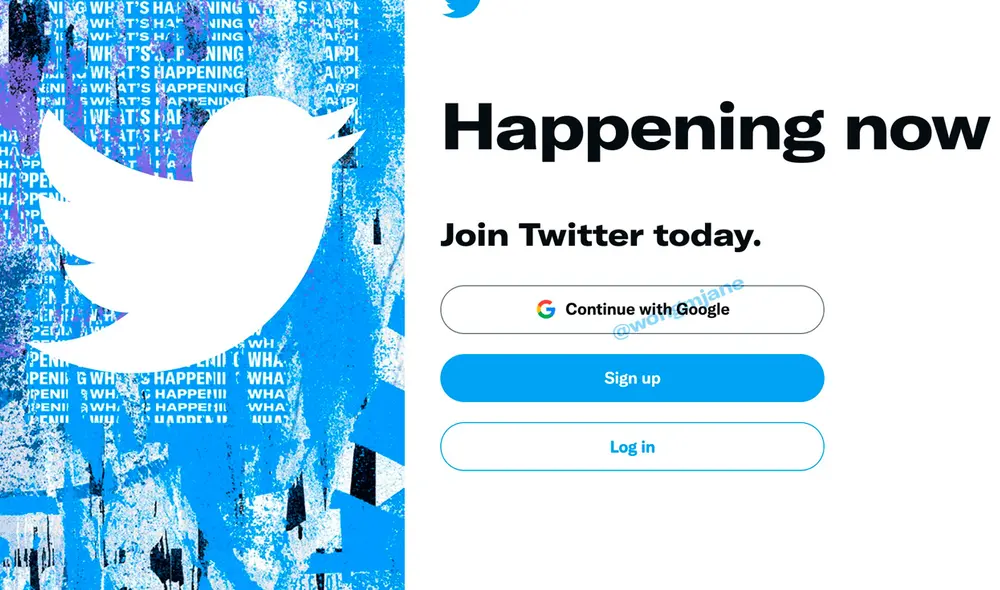 Esta opción permitiría enlazar una cuenta de Google a una de Twitter, crear un usuario en la red social desde una cuenta de Google, entre otras opciones. Foto: Jane Manchun Wong