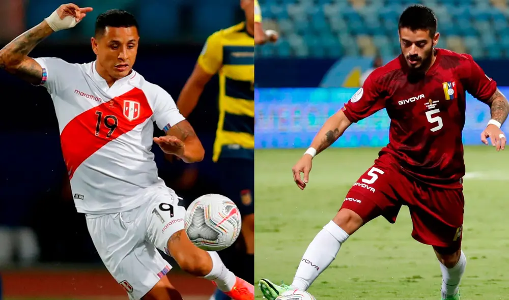 Perú ocupa el tercer lugar del grupo B y Venezuela se ubica en el quinto. Foto: composición/EFE