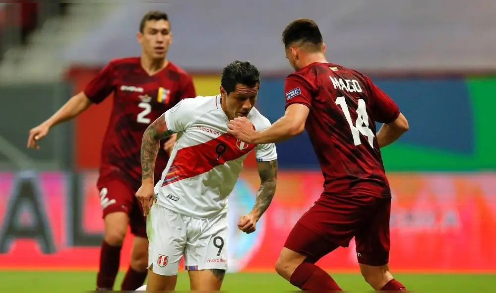 La Blanquirroja se fue al marcador empatando a cero con Venezuela. Foto: Copa América La Blanquirroja se fue al marcador empatando a cero con Venezuela. Foto: Copa América