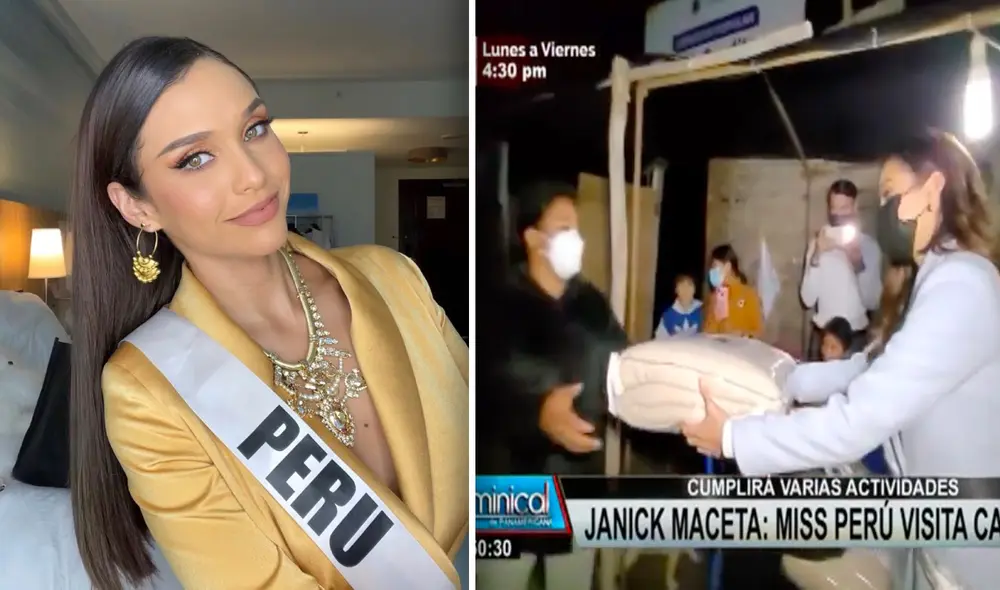 Janick Maceta reflexionó sobre la difícil situación que viven día a día los residentes de Cañete. Foto: composición Instagram/Panamericana TV Janick Maceta reflexionó sobre la difícil situación que viven día a día los residentes de Cañete. Foto: composición Instagram/Panamericana TV