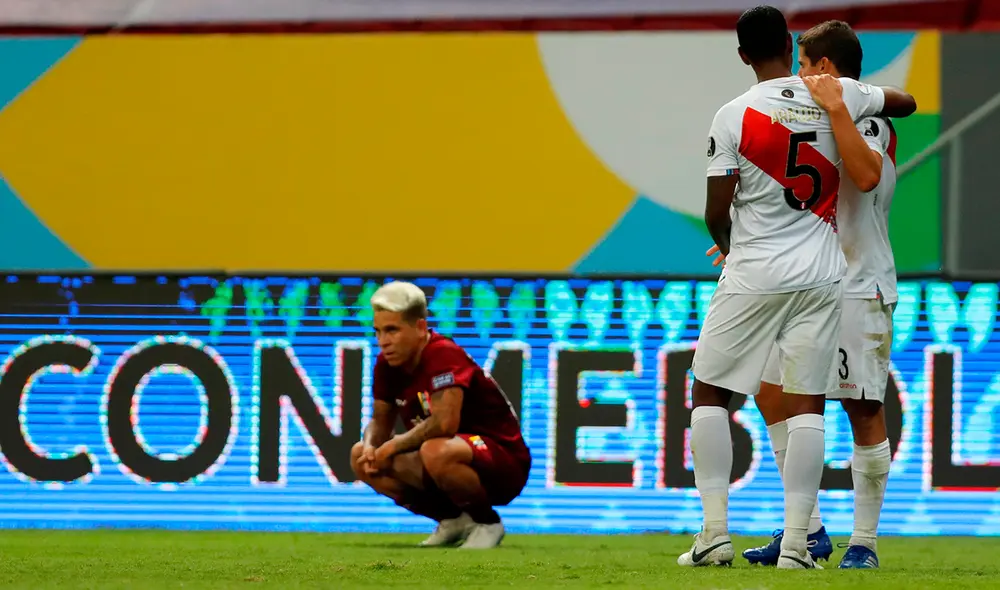 Venezuela no ganó ni un solo partido en la Copa América 2021. Foto: EFE Venezuela no ganó ni un solo partido en la Copa América 2021. Foto: EFE