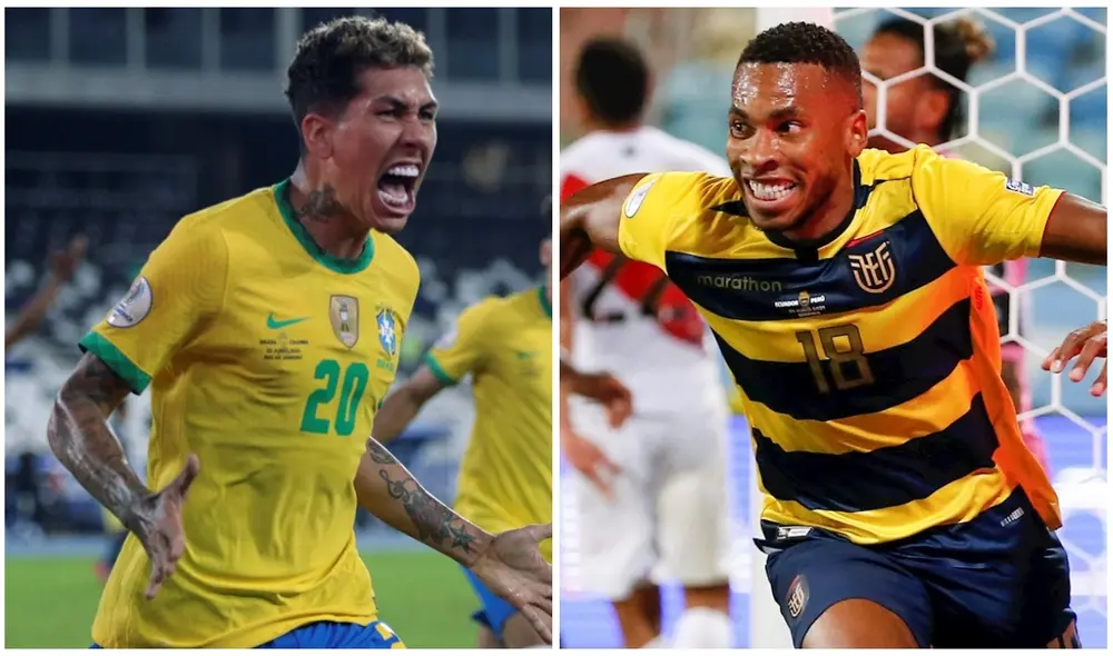 Roberto Firmino y Ayrton Preciado buscarán ser cartas de gol para sus selecciones. Foto: EFE