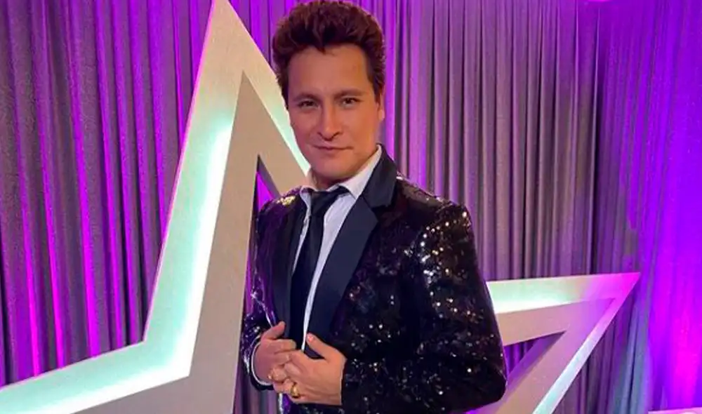 Gamarra también participó en la edición peruana, pero imitando a Chayanne. Foto: Instagram Harold Gamarra