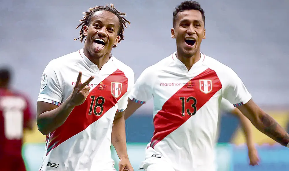 En otro nivel. Carrillo le sumó gol a su status de ‘distinto’ y es el que más ha crecido. Por su parte, Tapia ha sido nombrado el mejor de Perú por Conmebol. Foto: difusión