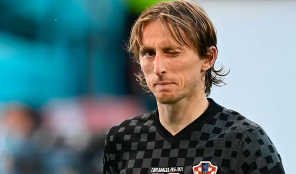 Luka Modric lamentó derrota ante España por la Eurocopa 2021. Foto: AFP