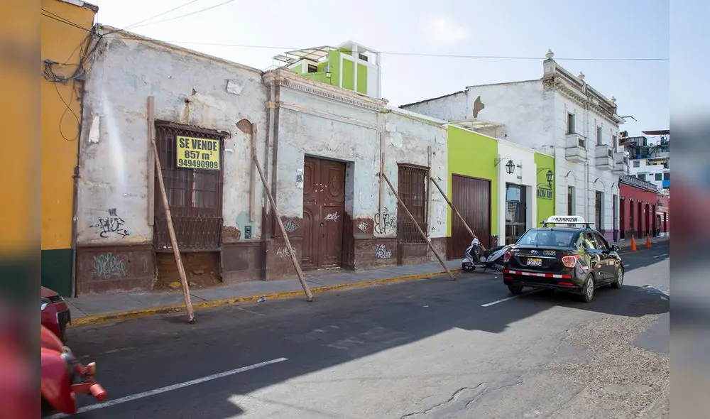 Hay 38 casonas consideradas en niveles de riesgo bajo-medio y alto en Trujillo. Foto: DDCLL Hay 38 casonas consideradas en niveles de riesgo bajo-medio y alto en Trujillo. Foto: DDCLL