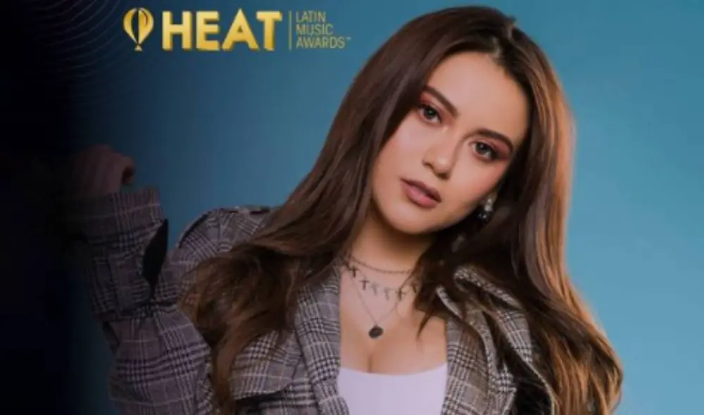 Amy Gutiérrez se mostró muy emocionada por estar nominada por primera vez en los Premios Heat. Foto: Instagram Amy Gutiérrez se mostró muy emocionada por estar nominada por primera vez en los Premios Heat. Foto: Instagram