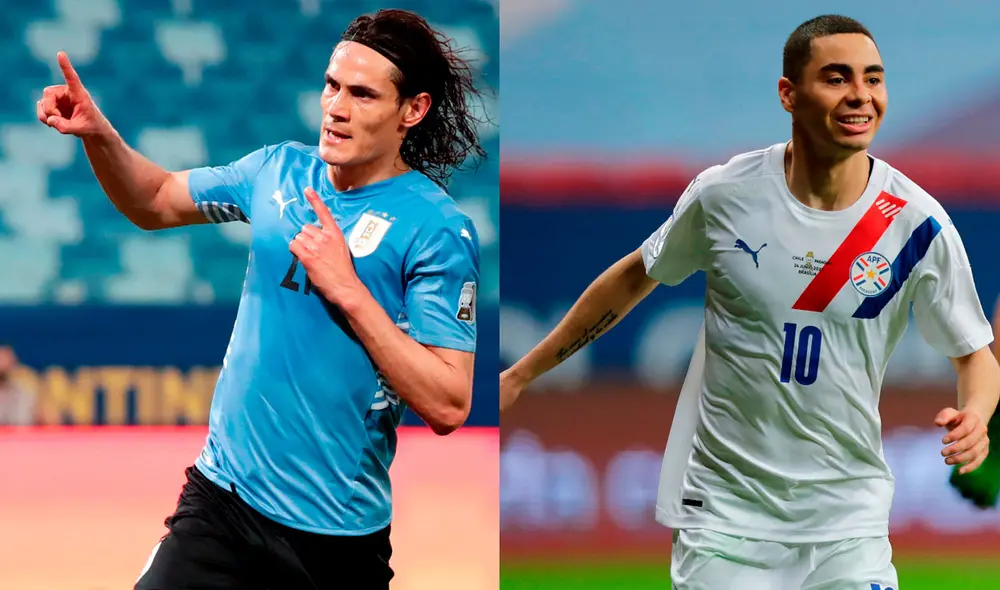 Uruguay es cuarto en la tabla del grupo A y Paraguay es segundo. Foto: composición/EFE