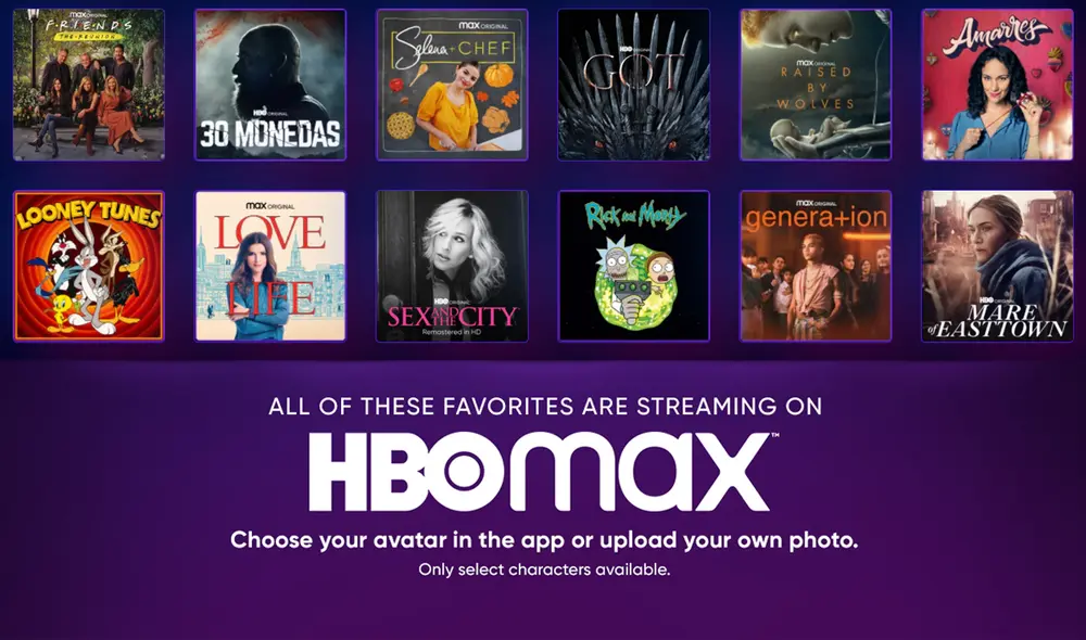 La plataforma de streaming competirá directamente con otras como Netflix, Disney Plus y Amazon Prime Video. Foto: composición/HBO Max