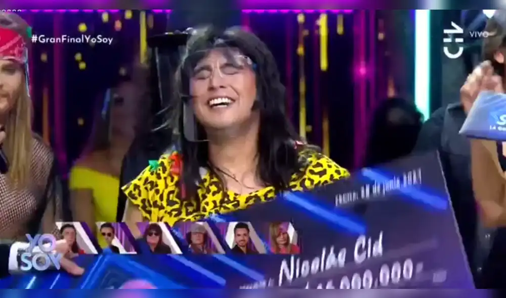 Steve Perry gana Yo soy Chile. Foto: captura/Chilevisión