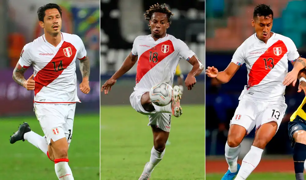 Carrillo, Lapadula y Tapia han sido lo más destacado de Perú en la Copa América. Foto: composición LR / EFE