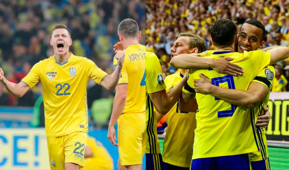 Ucrania y Suecia medirán fuerza en la cancha del estadio Hampden Park de Escocia desde las 2.00 p. m. (hora peruana). Foto: EFE